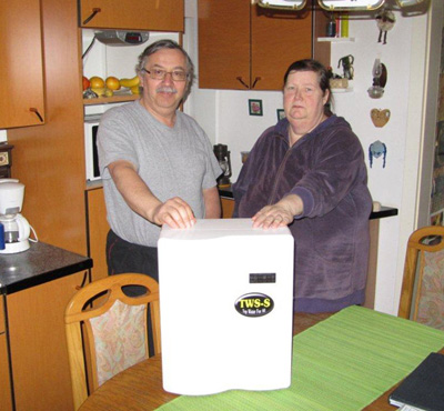 Unser glücklicher Gewinner.